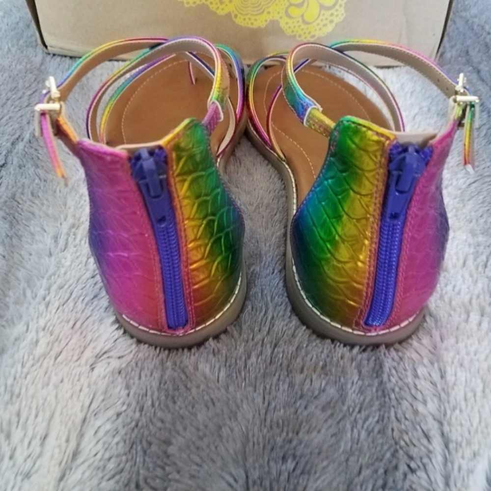 Rainbow Sandals Size 9 - Picture 2 of 5